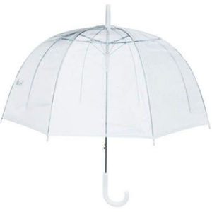 NEW! RainStoppers Bubble Umbrella, Clear, One Size